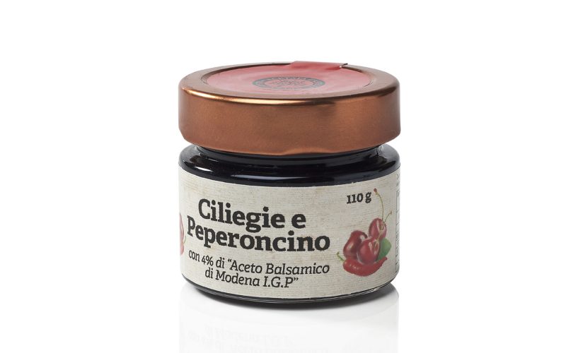 composta-di-ciliegie-e-peperoncino-all'aceto...-110gr composta-di-ciliegie-e-peperoncino-all'aceto...-110gr