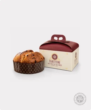 Panettone with Balsamic Vinegar of Modena PGI and Mixed Berries